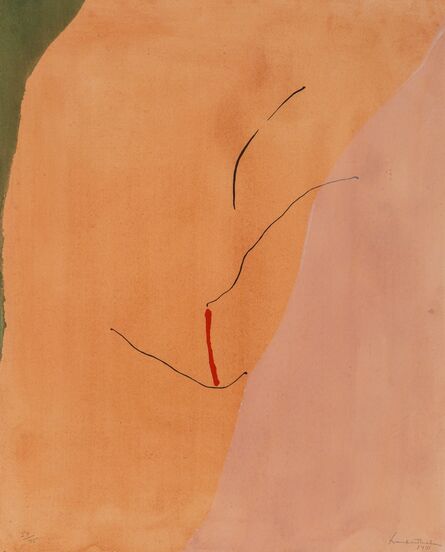 Helen Frankenthaler, ‘Sanguine Mood’, 1971