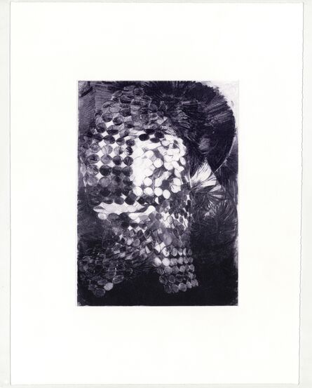 Nicholas Byrne, ‘Faces (harlequin pattern)’, 2011