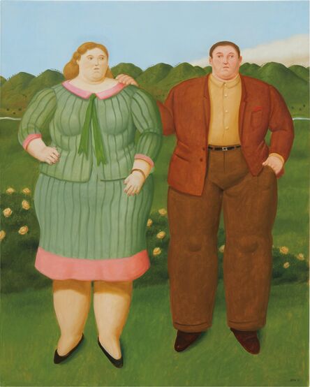 Fernando Botero, ‘La Pareja’, 2013