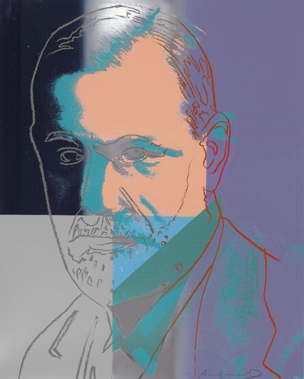 Andy Warhol, ‘Sigmund Freud, from Ten Portraits of Jews of the Twentieth Century’, 1980