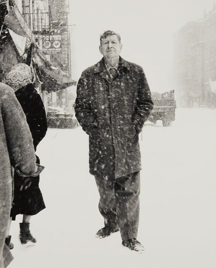 Richard Avedon, ‘W. H. Auden, poet, St. Marks Place, New York City, March 3, 1960’