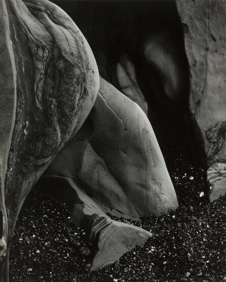 Edward Weston, ‘Eroded Rock, Point Lobos’, 1930