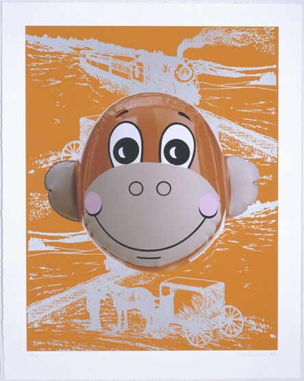 Jeff Koons, ‘Monkey Train (Orange)’, 2007