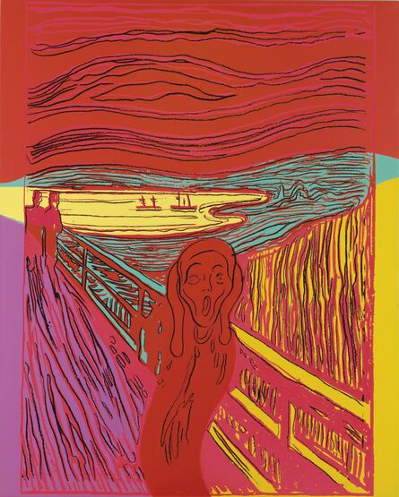 Andy Warhol, ‘The Scream (After Munch)’, 1984