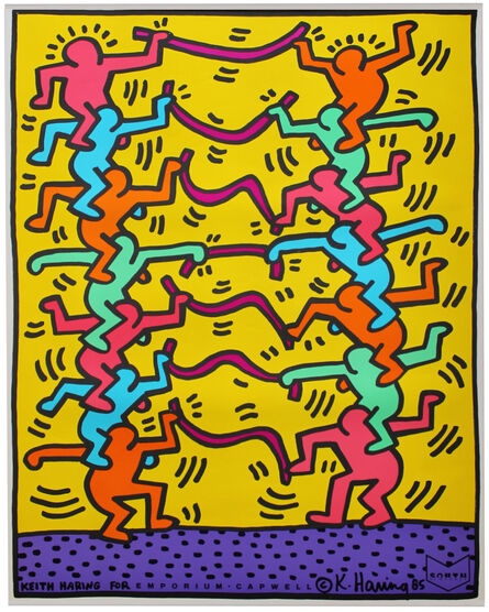 Keith Haring, ‘Keith Haring for Emporium Capwell’, 1985
