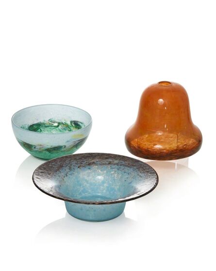 Monart, ‘a glass bowl, shape AF’, 20th Century