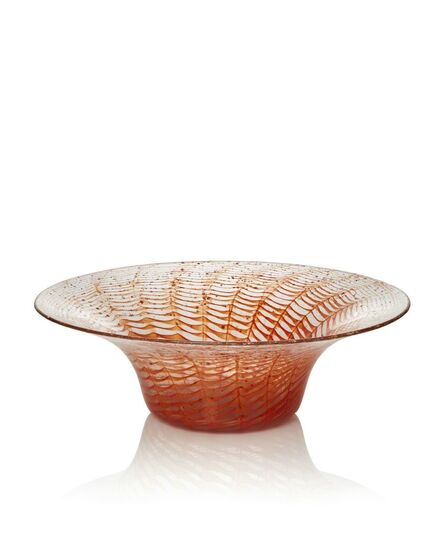 Monart, ‘a large glass bowl’, 20th Century
