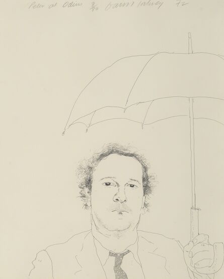David Hockney, ‘The Restaurateur’, 1972