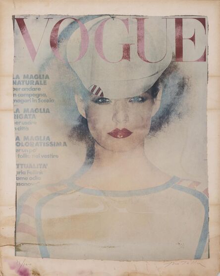 Mimmo Rotella, ‘Vogue’