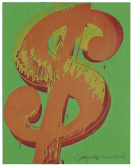 Andy Warhol, ‘$ (1): one plate’, 1982