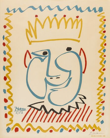After Pablo Picasso, ‘Tête de Roi’, 1951