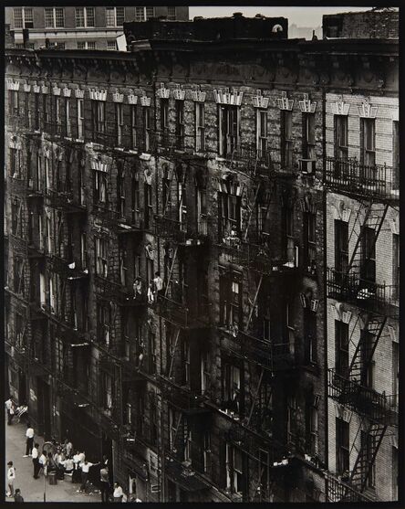 Bruce Davidson, ‘Facade (from East 100th Street)’, 1966-68