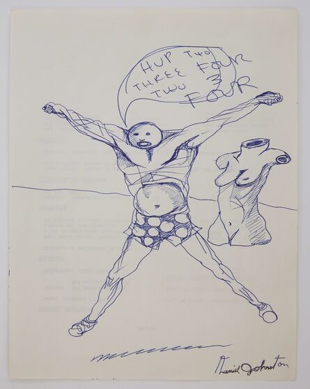 Daniel Johnston, ‘Untitled (Hup Two Three Four), circa’, 1980
