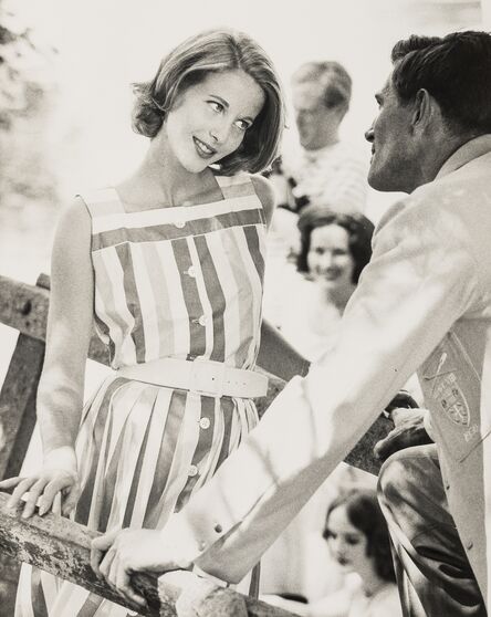 Norman Parkinson, ‘Couple at Henley Regatta; Couple in Punt’, circa 1950s