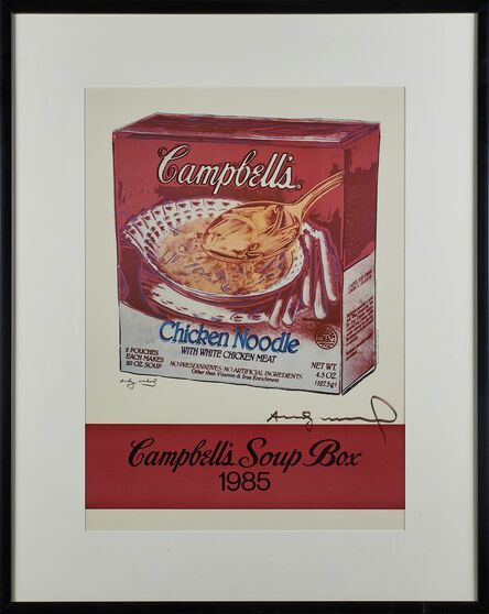 Andy Warhol, ‘Campbell's Soup box’, 1985