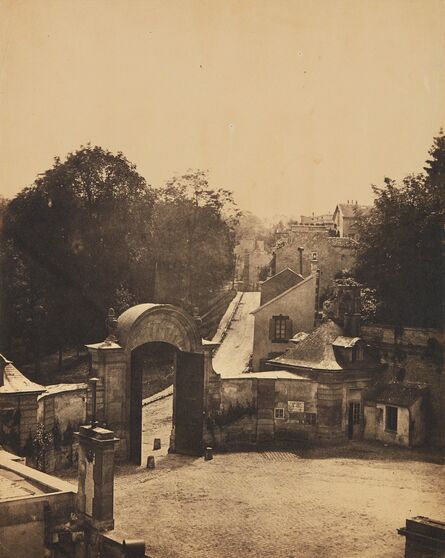 Victor Regnault, ‘Sèvres et ses environs, Manufacture, Porte orientale et cours d'Honneur’, ca. 1852
