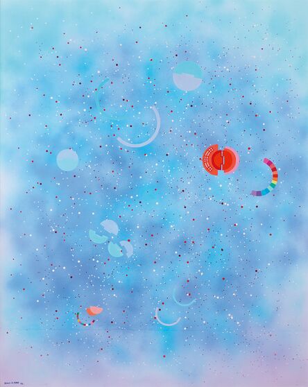 Seund Ja Rhee, ‘Mon Auberge de Galaxies. Janvier. N˚:2.96’, 1996