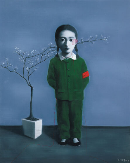 Zhang Xiaogang, ‘Girl and Tree - Planche No. 13’, 2007 -2008