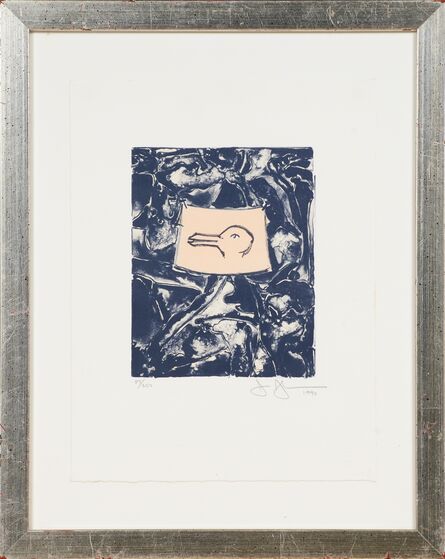 Jasper Johns, ‘Rabbit/Duck’, 1990