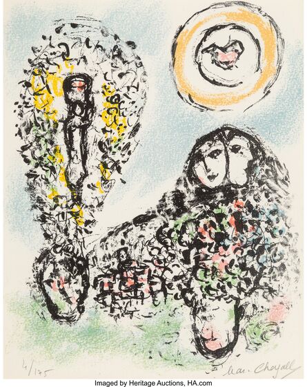 Marc Chagall, ‘La Mise en Mots’, 1969