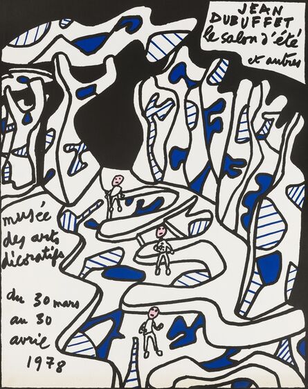Jean Dubuffet, ‘Two exhibition posters’, 1974 and 1977