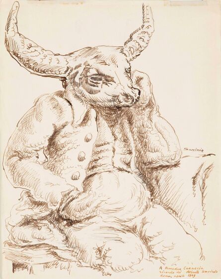 Alberto Savinio, ‘Minotauro’, ca 1949