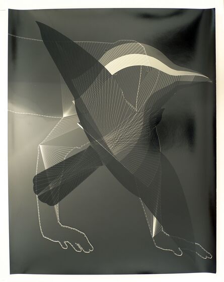 Carlos Amorales, ‘Skeleton images (from the studio through the window) 09’, 2011