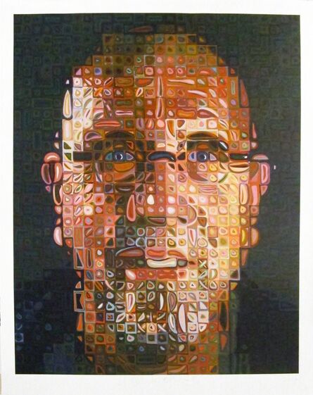 Chuck Close, ‘Self Portrait Screenprint’, 2012