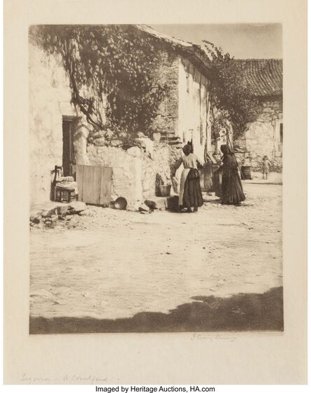 James Annan, ‘Segovia- A Courtyard, from The Spanish Series Portfolio’, 1913