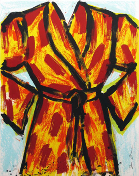 Jim Dine, ‘Black Ink Robe’, 2005