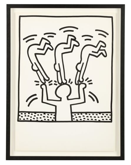 Keith Haring, ‘untitled (Acrobat)’, 1983
