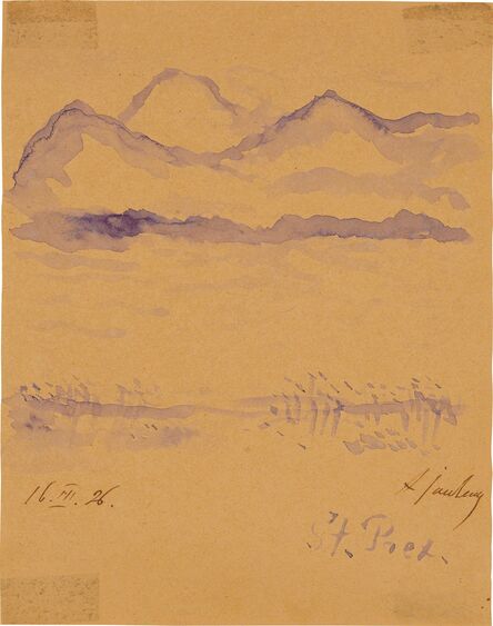 Alexej von Jawlensky, ‘Saint Prex am Genfersee (St Prex on Lake Geneva)’, 1926