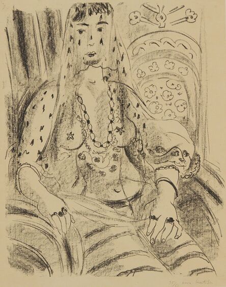 Henri Matisse, ‘Odalisque voilée (Odalisque Veiled)’, 1925