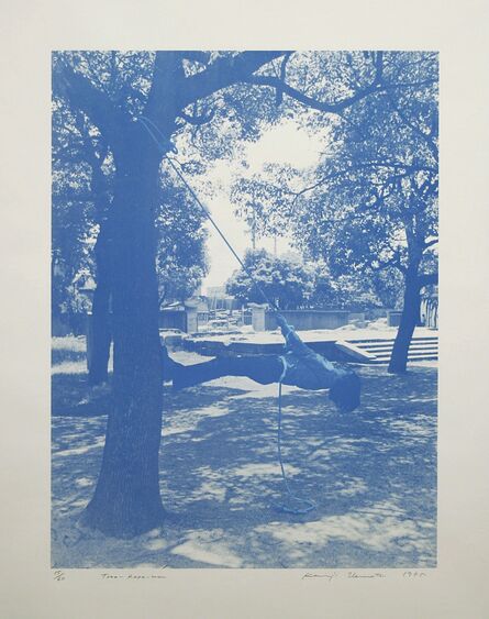 Keiji Uematsu, ‘Tree - Rope - Man’, 1975