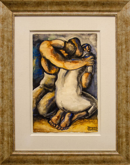 Fernando Botero, ‘Amor Mulato / Mulatto Love’, 1949