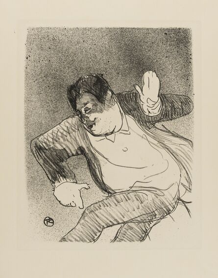 Henri de Toulouse-Lautrec, ‘Caudieux - Petit Casino (from Le Café Concert) (Wittrock 25; Adhémar 36)’, 1893