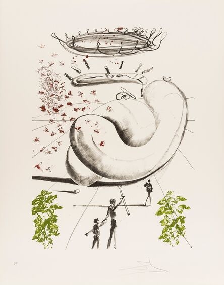 Salvador Dalí, ‘Moscas (Field 73-5)’, 1973
