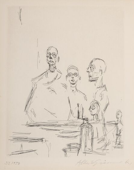 Alberto Giacometti, ‘Sculpture de l'Atelier, from Catalogue Galerie Beyeler’, 1964