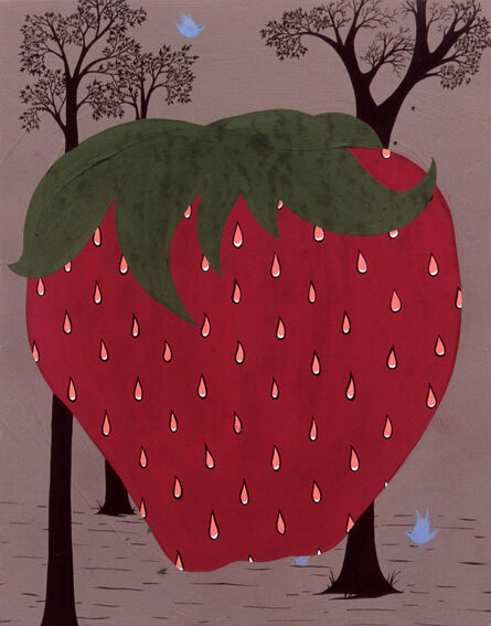 Clare Rojas, ‘Strawberry’, 2002