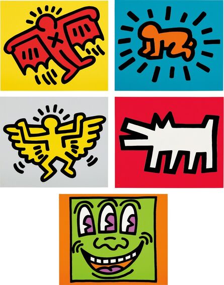 Keith Haring, ‘Icons’, 1990
