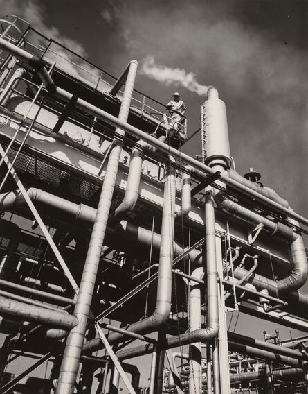 A. Aubrey Bodine, ‘Humble Refinery, Boston St., Baltimore, Maryland’, circa 1940s