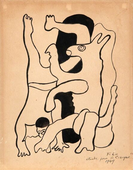Fernand Léger, ‘Etude pour le cirque’, 1949