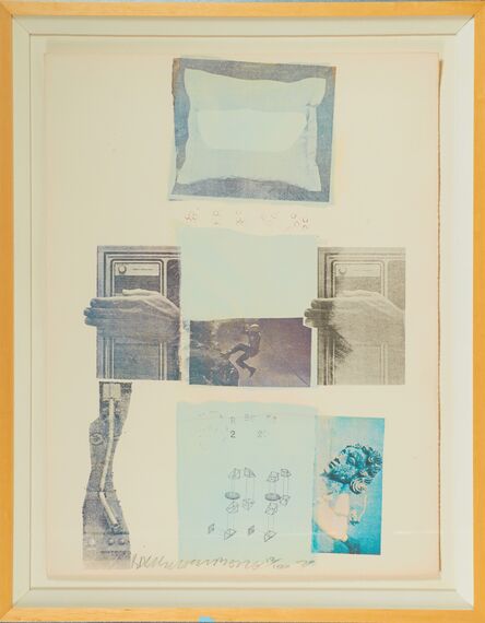 Robert Rauschenberg, ‘Two Reasons Birds Sing, from Suite of Nine Prints’, 1979