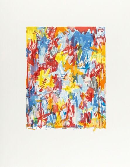 Jasper Johns, ‘False Start I (facsimile print)’, ca. 1975
