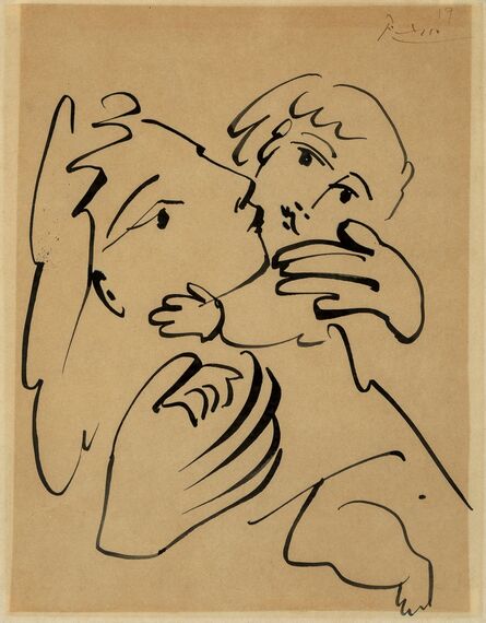 Pablo Picasso, ‘Mère et enfant’, circa 1951
