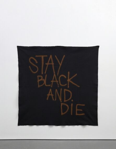 Rashid Johnson, ‘Stay Black and Die’, 2005