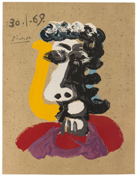 After Pablo Picasso, ‘Portraits Imaginaire 30.1.69’, 1969