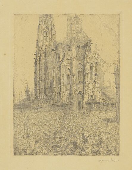 James Ensor, ‘La Cathédrale (The Cathedral)’, 1886