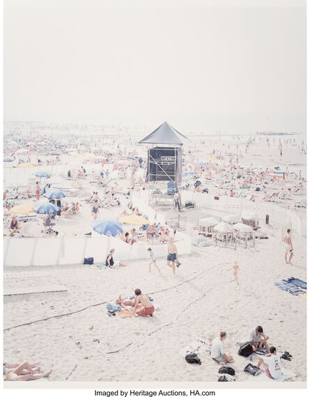 Massimo Vitali, ‘Knokke Beach, polyptych, (six works)’, 2006