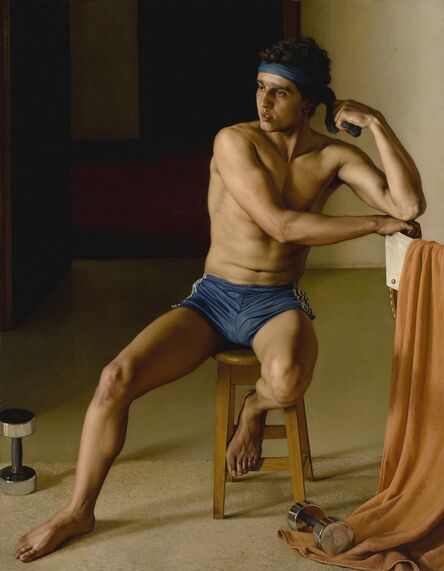 Claudio Bravo, ‘Noureddine (Portrait of a Young Man)’, 1983